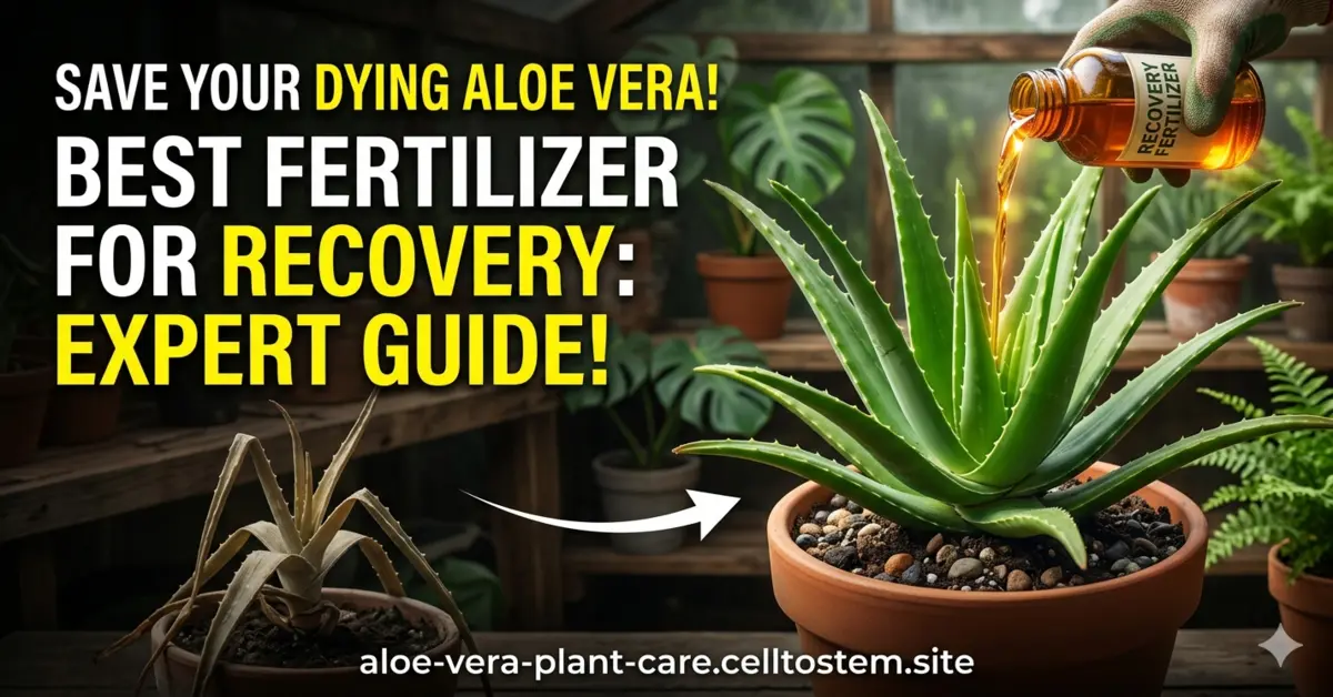 Best Aloe Vera Plant Fertilizer for Recovery Expert Guide